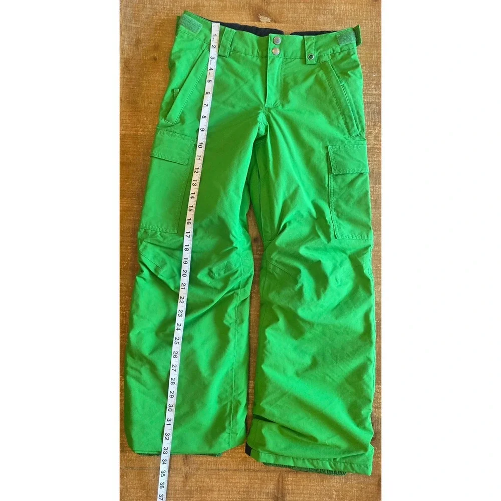 Burton DryRide green youth snow pants size medium EUC - Picture 3 of 12